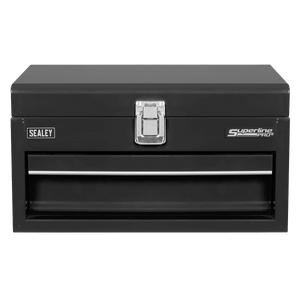 Sealey Superline Pro® Mini Toolbox with Drawer - Black - APMTB2 - APMTB2 - Sealey Tools UK - Trade Counter Direct