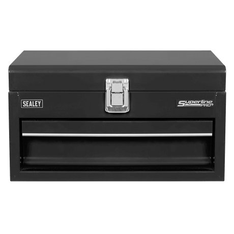Sealey Superline Pro® Mini Toolbox with Drawer - Black - APMTB2 - APMTB2 - Sealey Tools UK - Trade Counter Direct