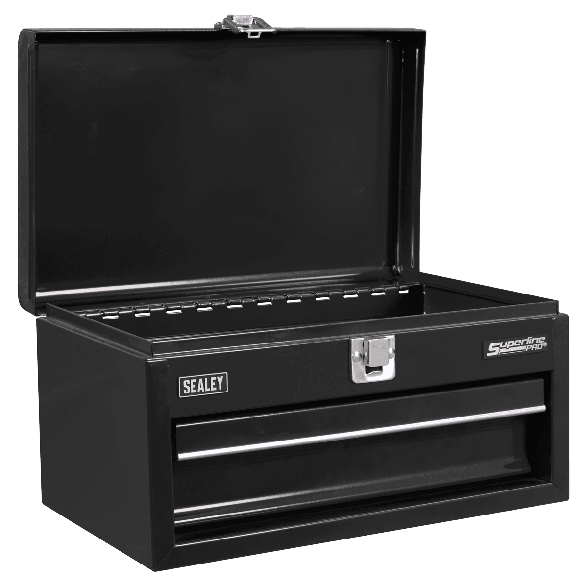 Sealey Superline Pro® Mini Toolbox with Drawer - Black - APMTB2 - APMTB2 - Sealey Tools UK - Trade Counter Direct