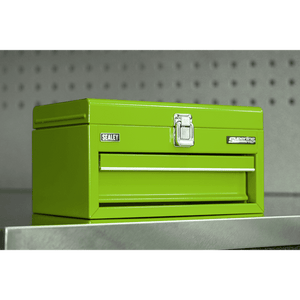 Sealey Superline Pro® Mini Toolbox with Drawer - Green - APMTB3 - APMTB3 - Sealey Tools UK - Trade Counter Direct