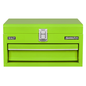 Sealey Superline Pro® Mini Toolbox with Drawer - Green - APMTB3 - APMTB3 - Sealey Tools UK - Trade Counter Direct