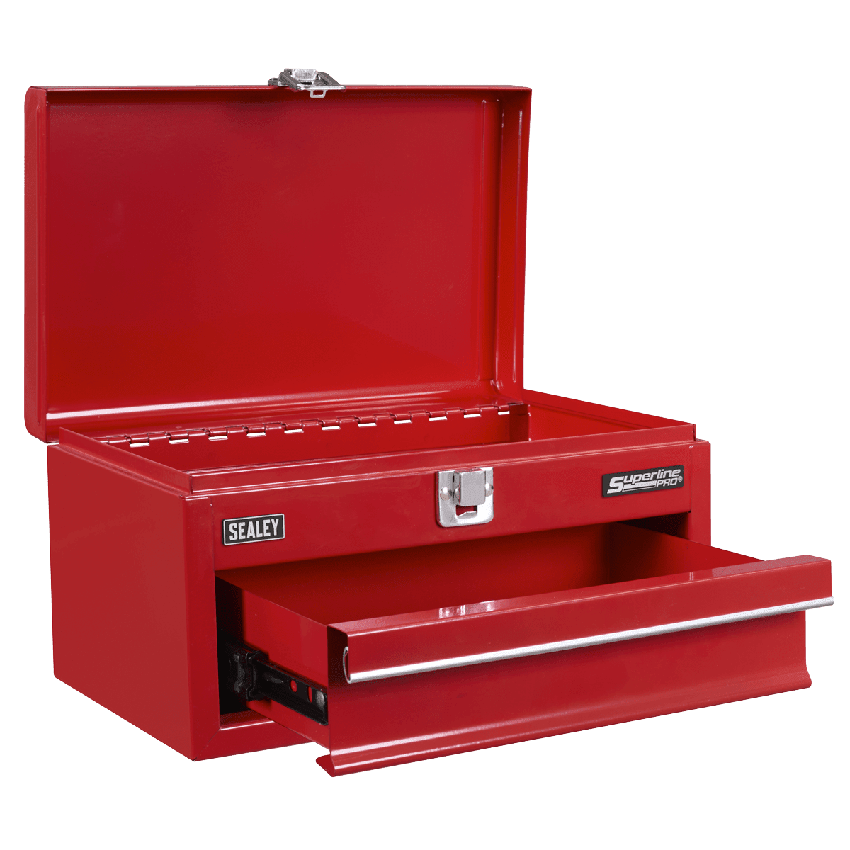 Sealey Superline Pro® Mini Toolbox with Drawer - Red - APMTB1 - APMTB1 - Sealey Tools UK - Trade Counter Direct