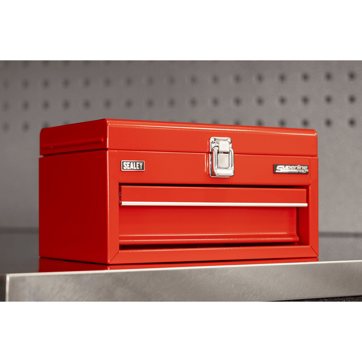 Sealey Superline Pro® Mini Toolbox with Drawer - Red - APMTB1 - APMTB1 - Sealey Tools UK - Trade Counter Direct