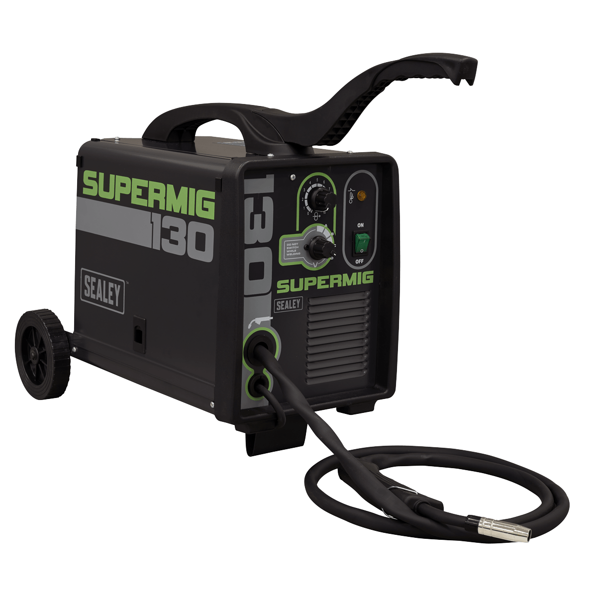 Sealey SUPERMIG130 Mini Portable Gas/Gasless MIG Welder 130A 230V - SUPERMIG130 - Sealey Tools UK - Trade Counter Direct