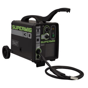 Sealey SUPERMIG130 Mini Portable Gas/Gasless MIG Welder 130A 230V - SUPERMIG130 - Sealey Tools UK - Trade Counter Direct