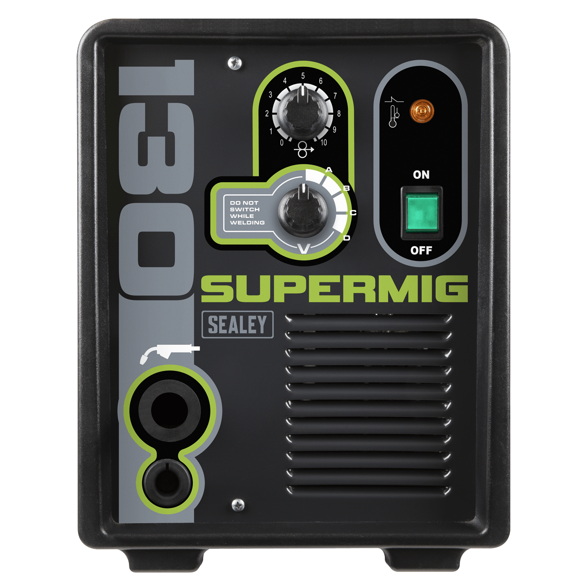 Sealey SUPERMIG130 Mini Portable Gas/Gasless MIG Welder 130A 230V - SUPERMIG130 - Sealey Tools UK - Trade Counter Direct