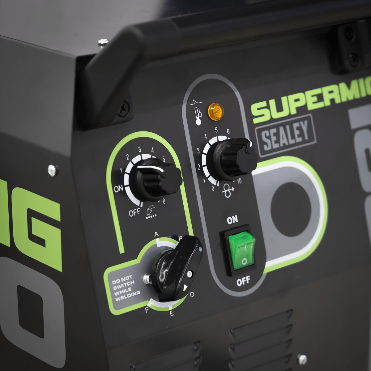 Sealey SUPERMIG180 Professional Gas/Gasless MIG Welder with Binzel® Euro Torch 180A 230V - SUPERMIG180 - Sealey Tools UK - Trade Counter Direct
