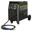 Sealey SUPERMIG180 Professional Gas/Gasless MIG Welder with Binzel® Euro Torch 180A 230V - SUPERMIG180 - Sealey Tools UK - Trade Counter Direct