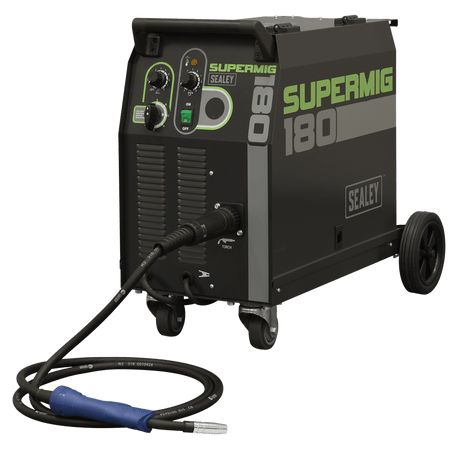 Sealey SUPERMIG180 Professional Gas/Gasless MIG Welder with Binzel® Euro Torch 180A 230V - SUPERMIG180 - Sealey Tools UK - Trade Counter Direct