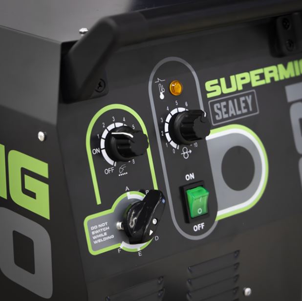 Sealey SUPERMIG180 Professional MIG Welder with Binzel Euro Torch 180A 230V - SLY-10992 - Sealey Tools UK - Trade Counter Direct
