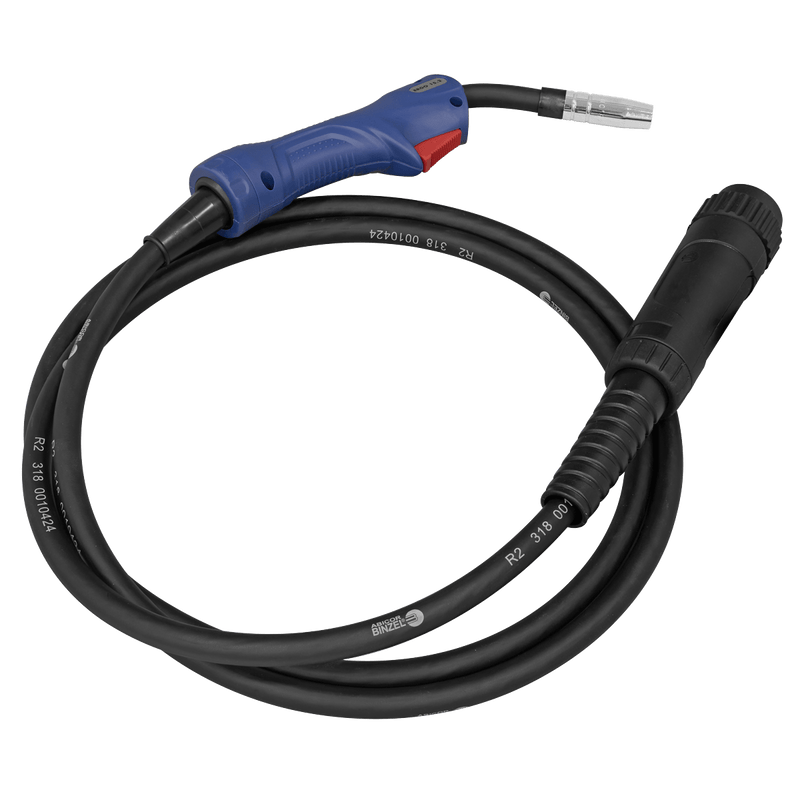 Sealey SUPERMIG230 Professional Gas/Gasless MIG Welder with Binzel® Euro Torch 230A 230V - SUPERMIG230 - Sealey Tools UK - Trade Counter Direct