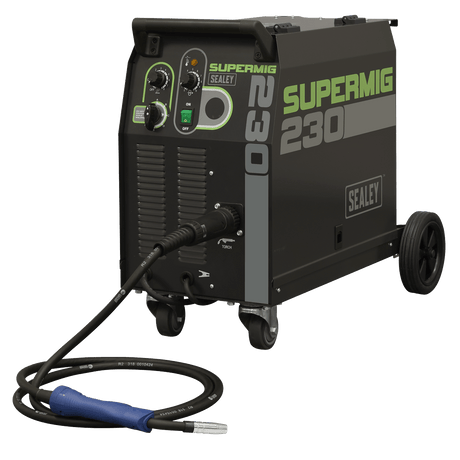 Sealey SUPERMIG230 Professional Gas/Gasless MIG Welder with Binzel® Euro Torch 230A 230V - SUPERMIG230 - Sealey Tools UK - Trade Counter Direct