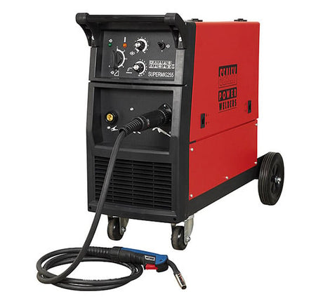 Sealey SUPERMIG255 Professional MIG Welder 250Amp 230V with Binzel Euro Torch - MIG Welders - SLY-17645 - Sealey Tools UK - Trade Counter Direct