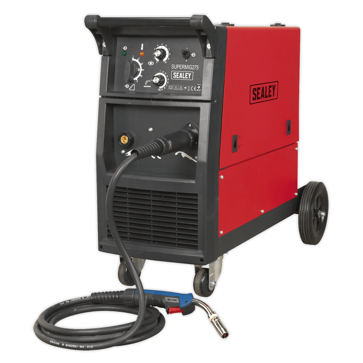 Sealey SUPERMIG275 Professional MIG Welder 270Amp 230V with Binzel® Euro Torch - SUPERMIG275 - Sealey Tools UK - Trade Counter Direct