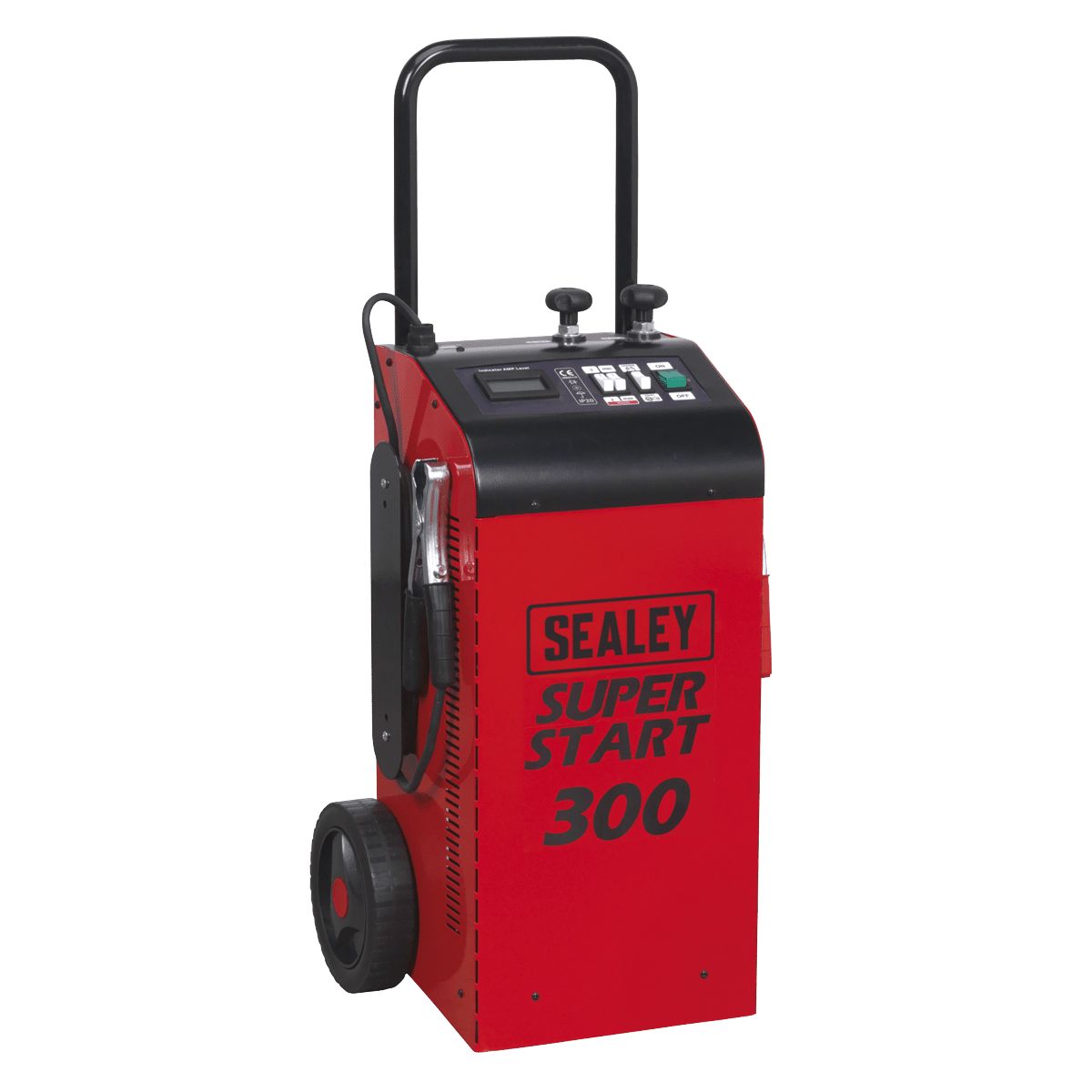 Sealey SUPERSTART300 Starter/Charger 300Amp 12/24V - SUPERSTART300 - Sealey Tools UK - Trade Counter Direct