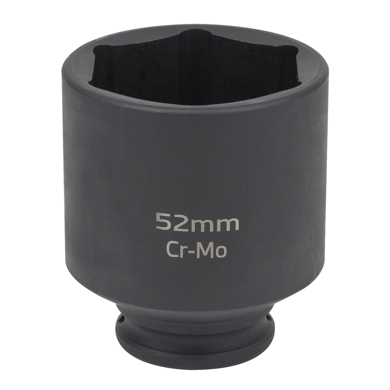 Sealey SX010 Impact Socket 1/2"Sq Drive 52mm - SX010 - Sealey Tools UK - Trade Counter Direct