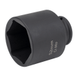 Sealey SX010 Impact Socket 1/2"Sq Drive 52mm - SX010 - Sealey Tools UK - Trade Counter Direct