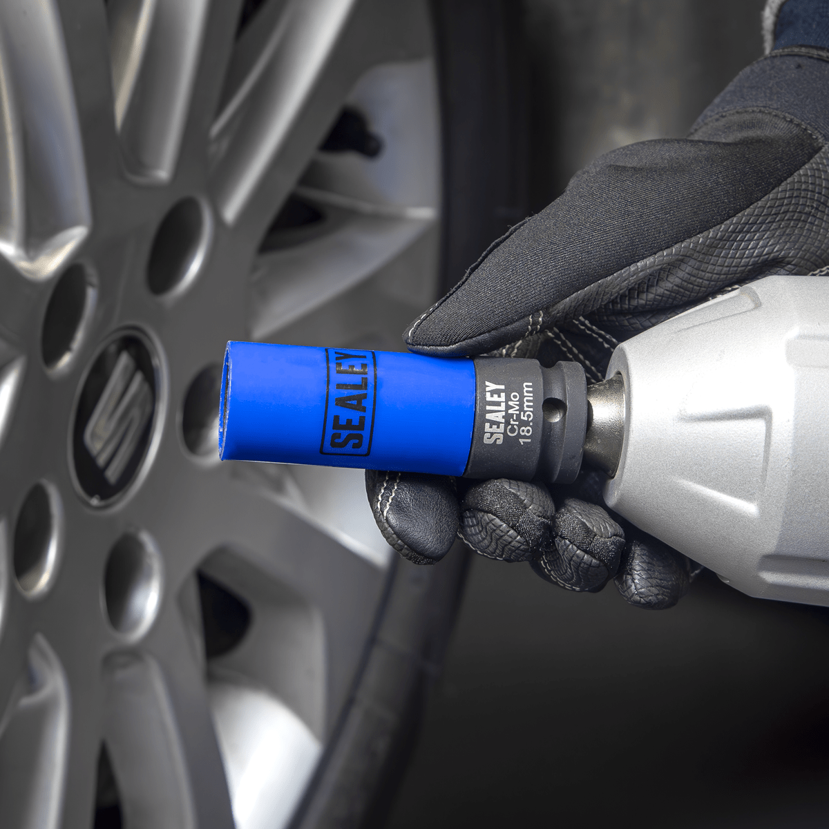 Sealey SX01819 Alloy Wheel Impact Socket Set 1/2"Sq Drive 2pc - SX01819 - Sealey Tools UK - Trade Counter Direct