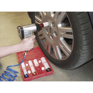 Sealey SX030 Alloy Wheel Impact Socket Set 1/2"Sq Drive 4pc - SX030 - Sealey Tools UK - Trade Counter Direct