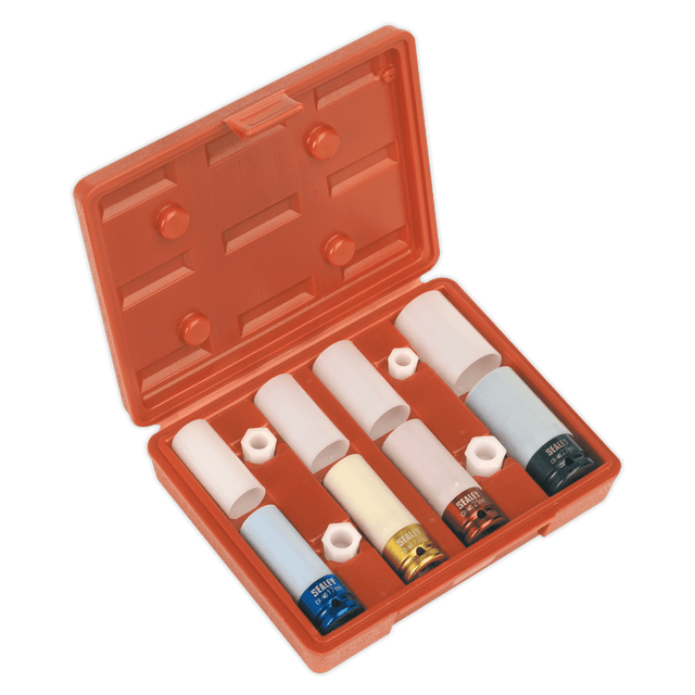 Sealey SX030 Alloy Wheel Impact Socket Set 1/2"Sq Drive 4pc - SX030 - Sealey Tools UK - Trade Counter Direct