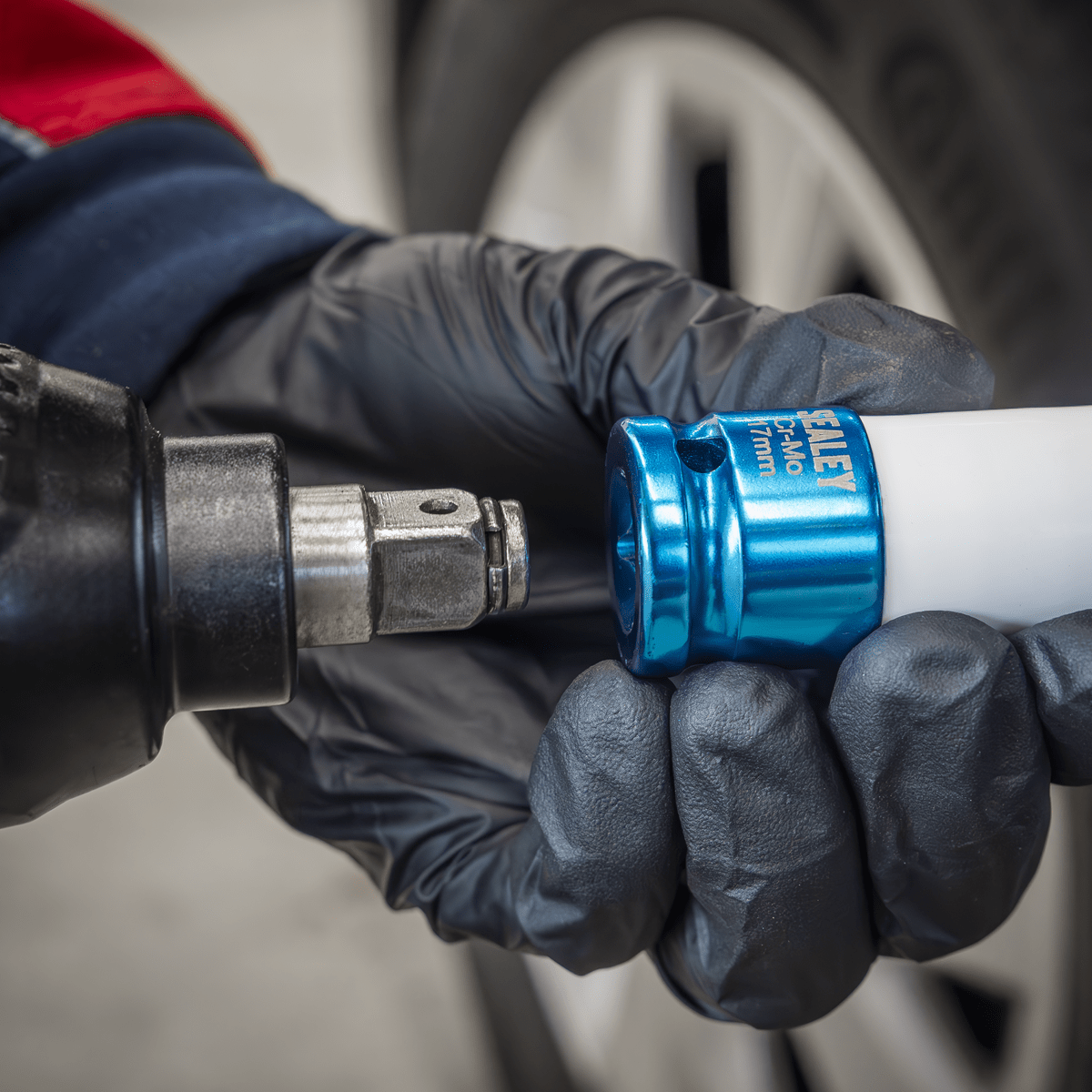 Sealey SX03017 Alloy Wheel Impact Socket 1/2"Sq Drive 17mm - SX03017 - Sealey Tools UK - Trade Counter Direct