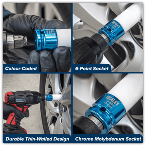 Sealey SX03017 Alloy Wheel Impact Socket 1/2"Sq Drive 17mm - SX03017 - Sealey Tools UK - Trade Counter Direct