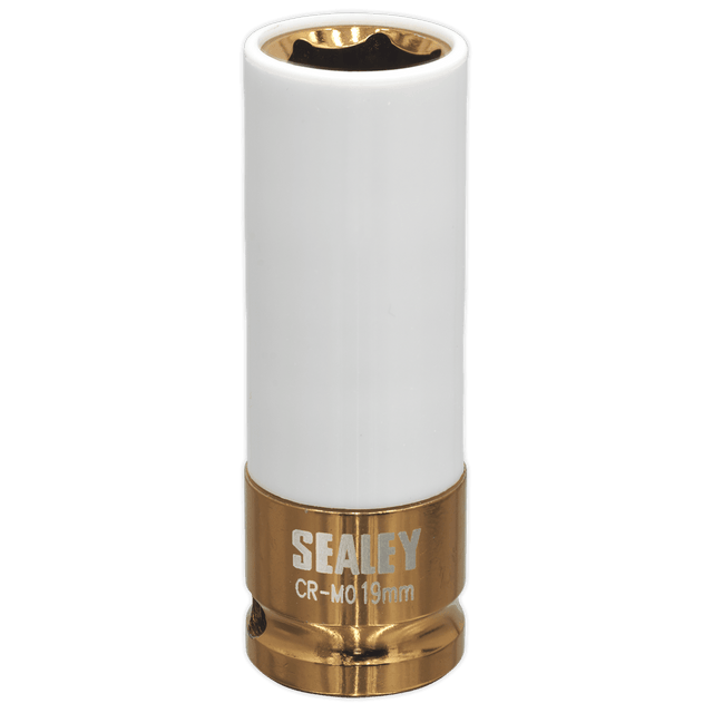 Sealey SX03019 Alloy Wheel Impact Socket 19mm 1/2"Sq Drive - SX03019 - Sealey Tools UK - Trade Counter Direct