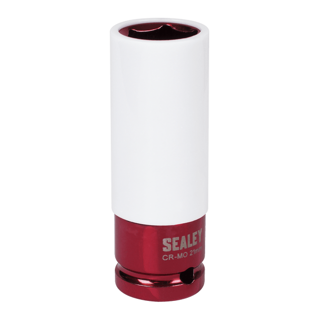 Sealey SX03021 Alloy Wheel Impact Socket 1/2"Sq Drive 21mm - SX03021 - Sealey Tools UK - Trade Counter Direct
