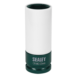 Sealey SX03023 Alloy Wheel Impact Socket 1/2"Sq Drive 23mm - SX03023 - Sealey Tools UK - Trade Counter Direct