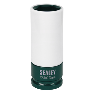 Sealey SX03023 Alloy Wheel Impact Socket 1/2"Sq Drive 23mm - SX03023 - Sealey Tools UK - Trade Counter Direct