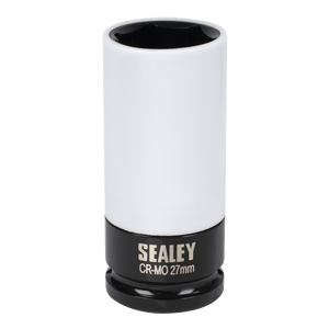 Sealey SX03027 Alloy Wheel Impact Socket 1/2"Sq Drive 27mm - SX03027 - Sealey Tools UK - Trade Counter Direct
