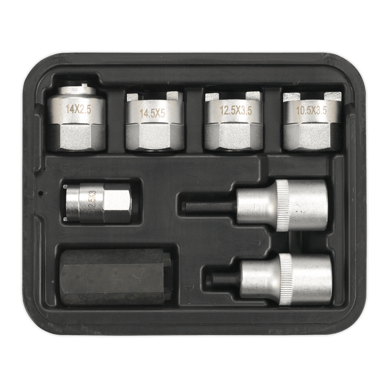 Sealey SX0331 Strut Nut Set 8pc - SX0331 - Sealey Tools UK - Trade Counter Direct