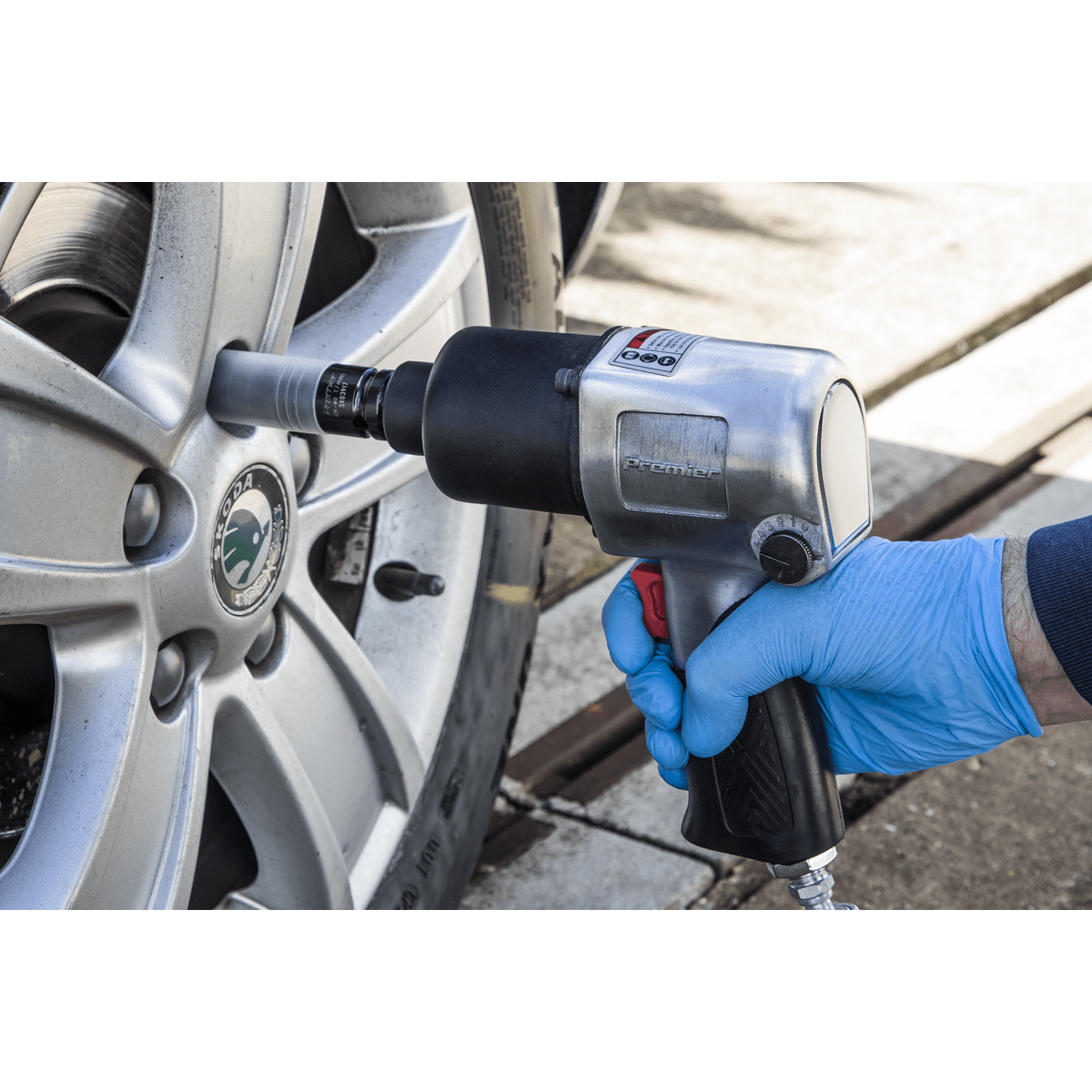 Sealey SX03917 Premier Alloy Wheel Ultra-Power Impact Socket 1/2"Sq Drive 17mm - SX03917 - Sealey Tools UK - Trade Counter Direct