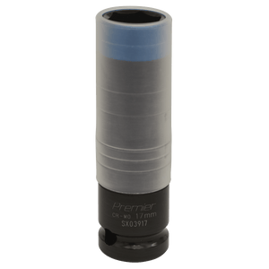 Sealey SX03917 Premier Alloy Wheel Ultra-Power Impact Socket 1/2"Sq Drive 17mm - SX03917 - Sealey Tools UK - Trade Counter Direct