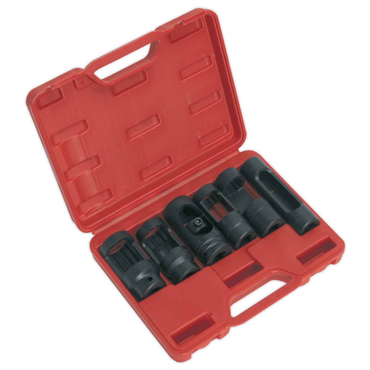 Sealey SX0401 Diesel Injector Window Socket Set 1/2"Sq Drive 6pc - SX0401 - Sealey Tools UK - Trade Counter Direct