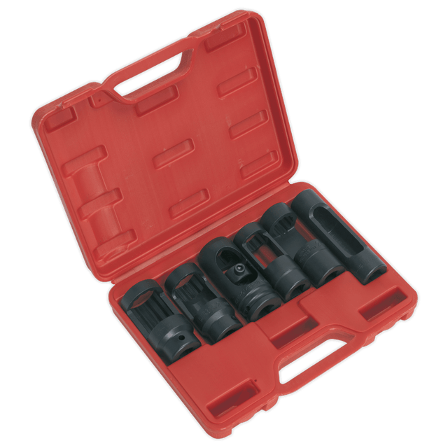 Sealey SX0401 Diesel Injector Window Socket Set 1/2"Sq Drive 6pc - SX0401 - Sealey Tools UK - Trade Counter Direct
