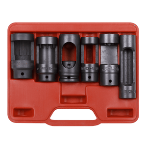 Sealey SX0401 Diesel Injector Window Socket Set 1/2"Sq Drive 6pc - SX0401 - Sealey Tools UK - Trade Counter Direct