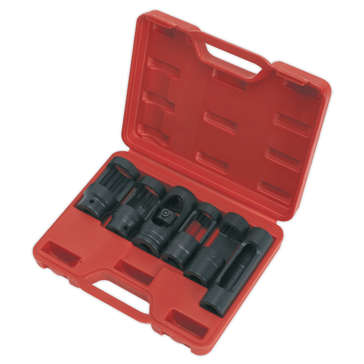 Sealey SX0401 Diesel Injector Window Socket Set 1/2"Sq Drive 6pc - SX0401 - Sealey Tools UK - Trade Counter Direct