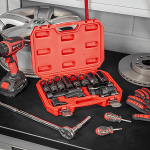 Sealey SX045 Oxygen & Diesel Injector Window Socket Set 1/2"Sq Drive 14pc - SX045 - Sealey Tools UK - Trade Counter Direct