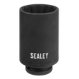 Sealey SX046 1/2"Sq Drive 46mm 12 - Point Impact Socket - SX046 - Sealey Tools UK - Trade Counter Direct