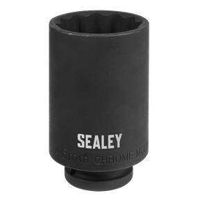 Sealey SX046 1/2"Sq Drive 46mm 12 - Point Impact Socket - SX046 - Sealey Tools UK - Trade Counter Direct