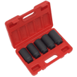 Sealey SX050 Impact Hub Nut Socket Set 1/2"Sq Drive 5pc - SX050 - Sealey Tools UK - Trade Counter Direct