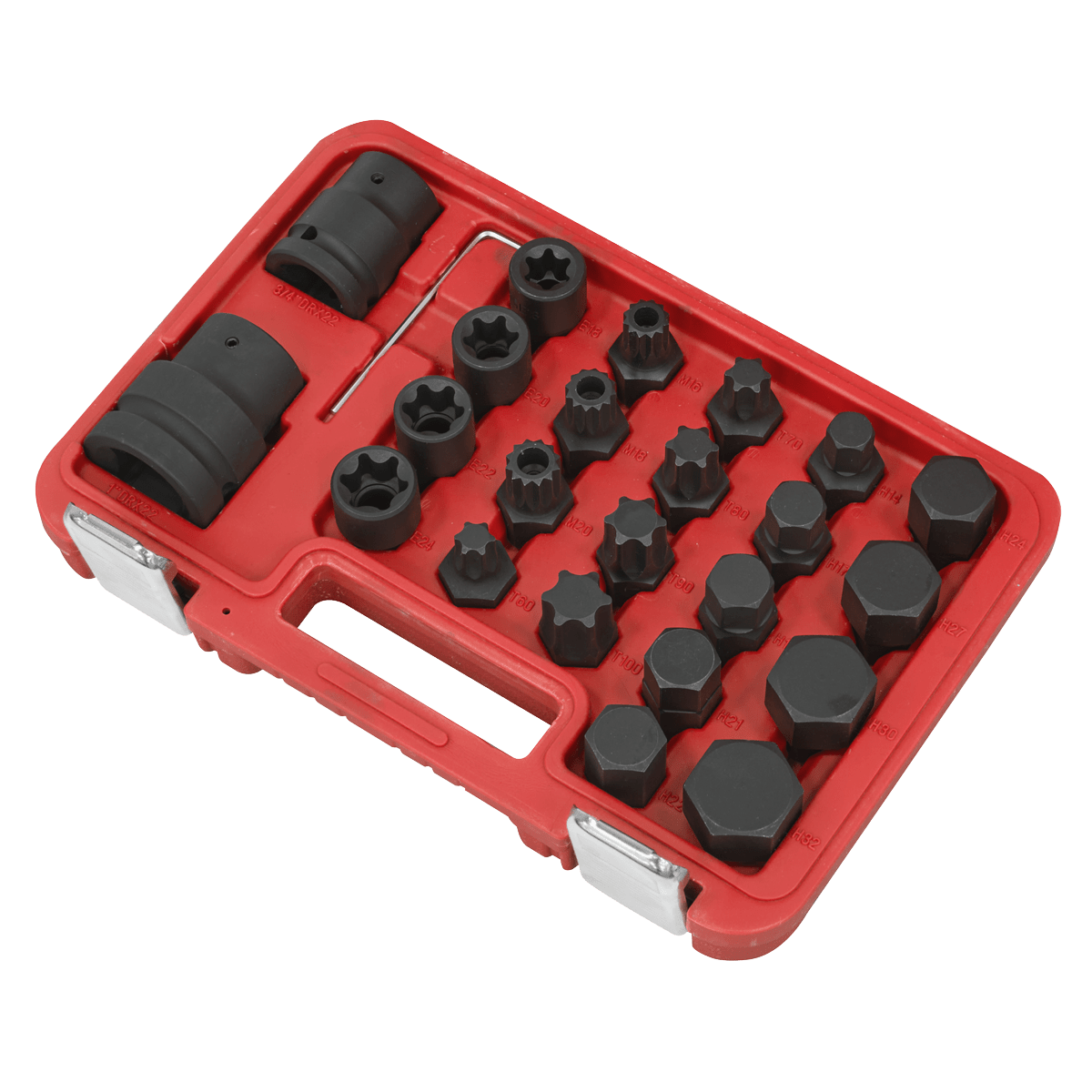 Sealey SX054 Impact Socket & Bit Set, 3/4"Sq & 1"Sq Drive 23pc - SX054 - Sealey Tools UK - Trade Counter Direct