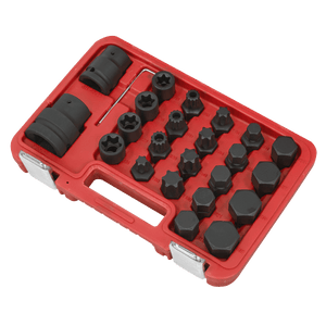 Sealey SX054 Impact Socket & Bit Set, 3/4"Sq & 1"Sq Drive 23pc - SX054 - Sealey Tools UK - Trade Counter Direct