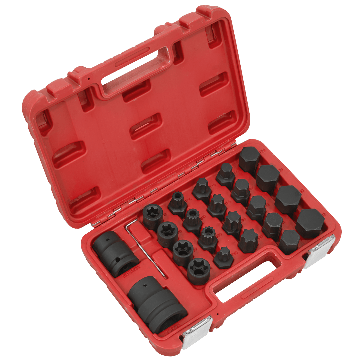 Sealey SX054 Impact Socket & Bit Set, 3/4"Sq & 1"Sq Drive 23pc - SX054 - Sealey Tools UK - Trade Counter Direct