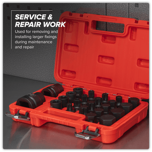 Sealey SX054 Impact Socket & Bit Set, 3/4"Sq & 1"Sq Drive 23pc - SX054 - Sealey Tools UK - Trade Counter Direct