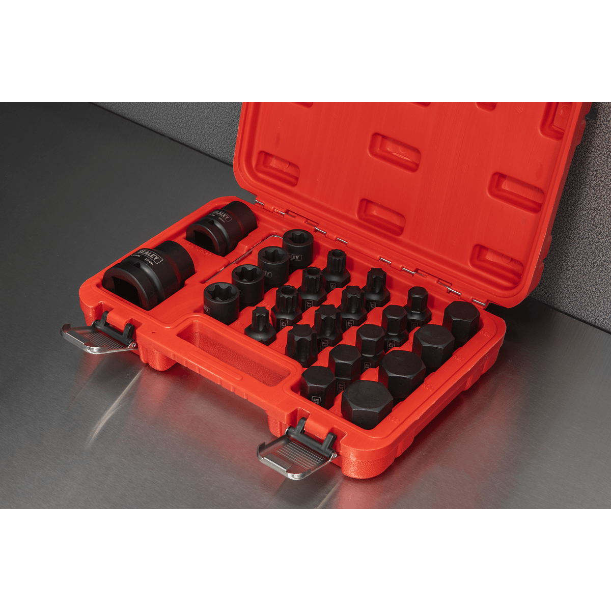 Sealey SX054 Impact Socket & Bit Set, 3/4"Sq & 1"Sq Drive 23pc - SX054 - Sealey Tools UK - Trade Counter Direct
