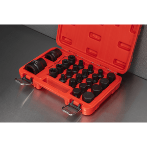 Sealey SX054 Impact Socket & Bit Set, 3/4"Sq & 1"Sq Drive 23pc - SX054 - Sealey Tools UK - Trade Counter Direct