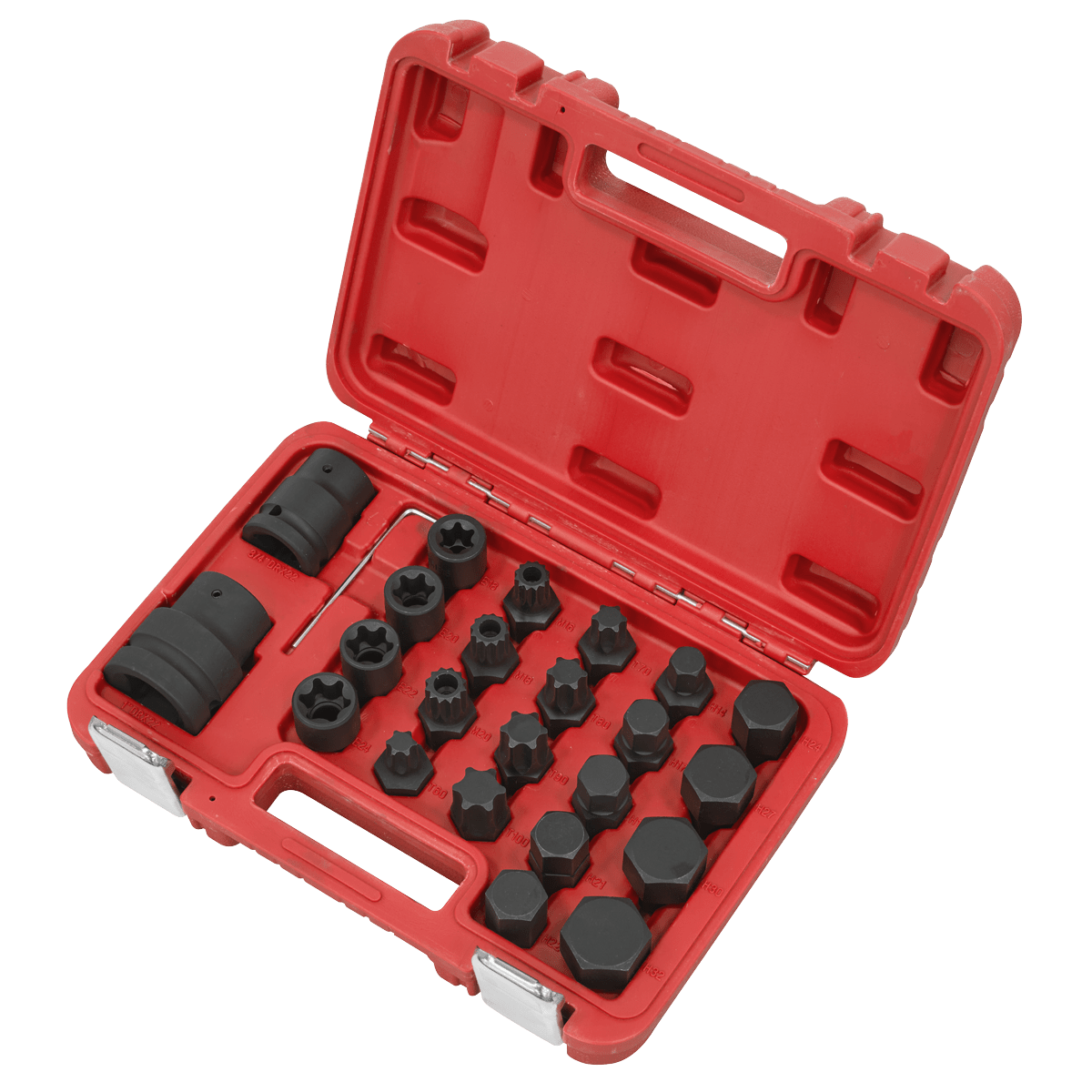 Sealey SX054 Impact Socket & Bit Set, 3/4"Sq & 1"Sq Drive 23pc - SX054 - Sealey Tools UK - Trade Counter Direct