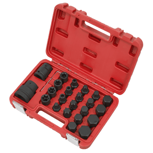 Sealey SX054 Impact Socket & Bit Set, 3/4"Sq & 1"Sq Drive 23pc - SX054 - Sealey Tools UK - Trade Counter Direct